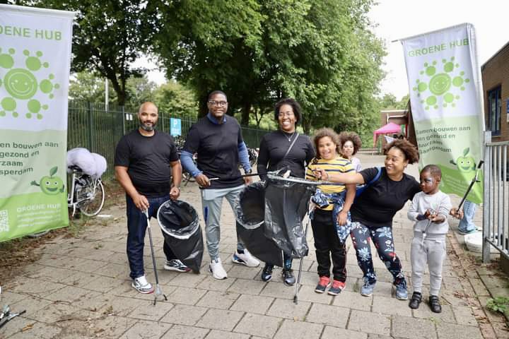 Ploggen voor biodiversiteit in Holendrecht. Foto: Johnson Adeniyi Adesida